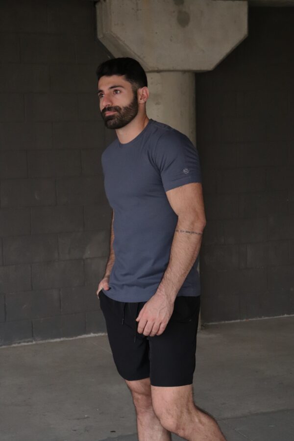 Camiseta Basic Touch Cinza